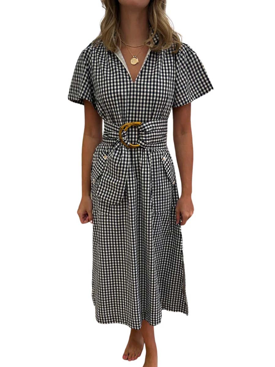 Bamboo Belt Dress