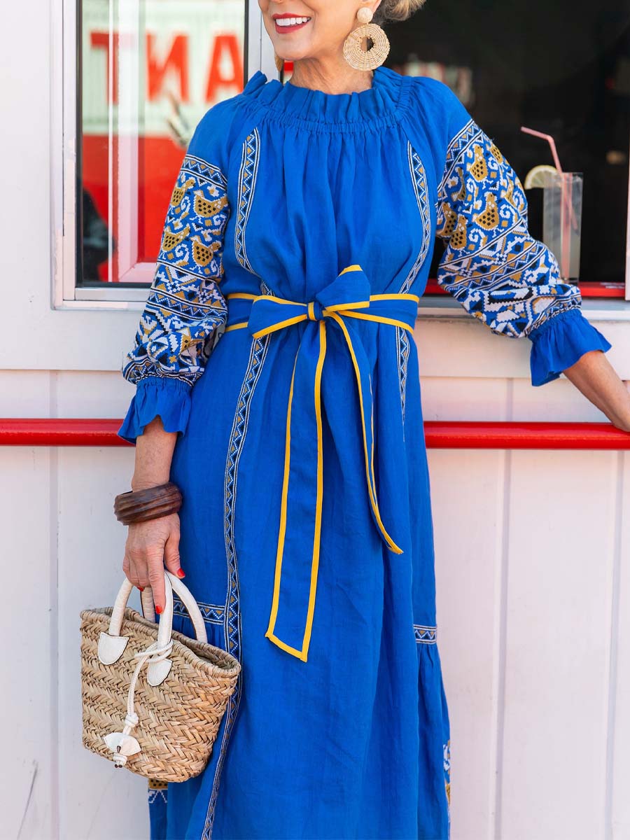 Embroidered Dress