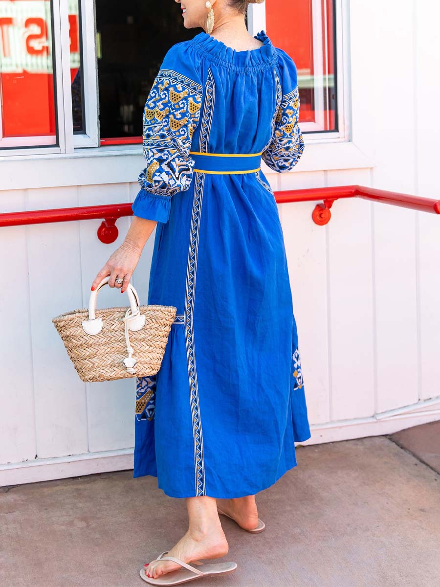 Embroidered Dress